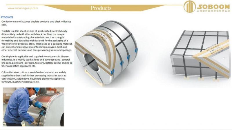 Prime Electrolytic Tinplate Secondary Tinplate Electrolytic Tinplate Sheet