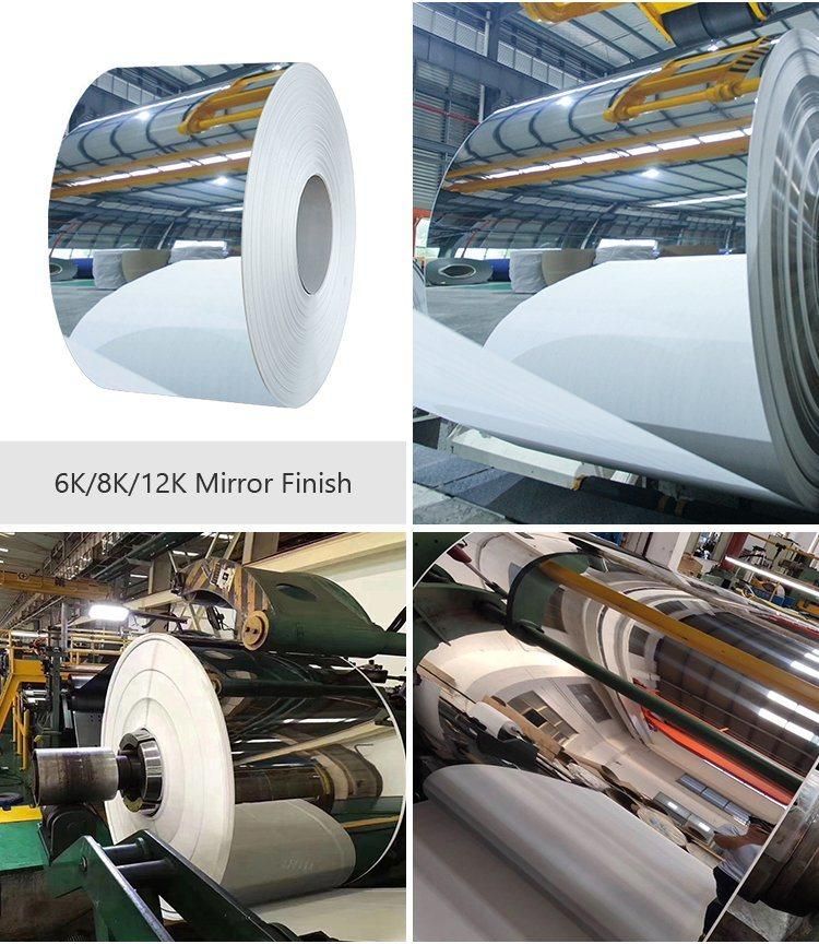 Architecture Metal Mirror Effect Ss Strip Stainless Steel Coil