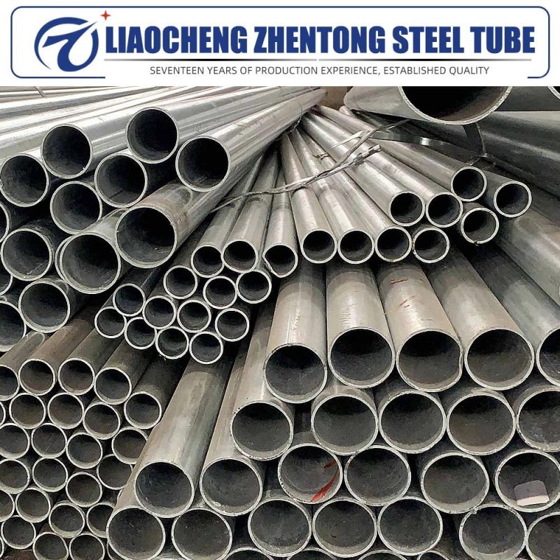 Factory Direct Durable Round Hollow Tube Galvanized Rectangular Steel Pipe