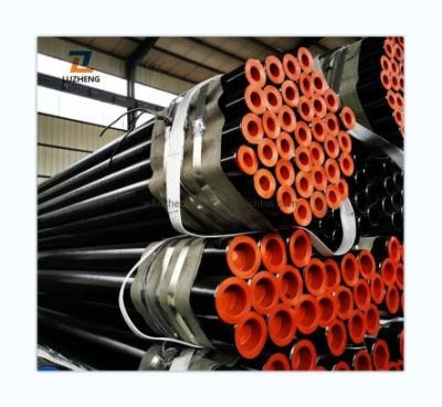 Carbon Steel Black Steel Pipe ASTM A106 Gr. B API 5L Psl1 Gr. B X42 X52 X60