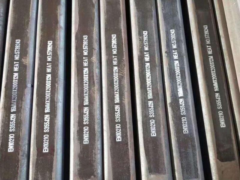 China En 10210 S355j2h Ms ERW Black Steel Pipe for Structure/Piling