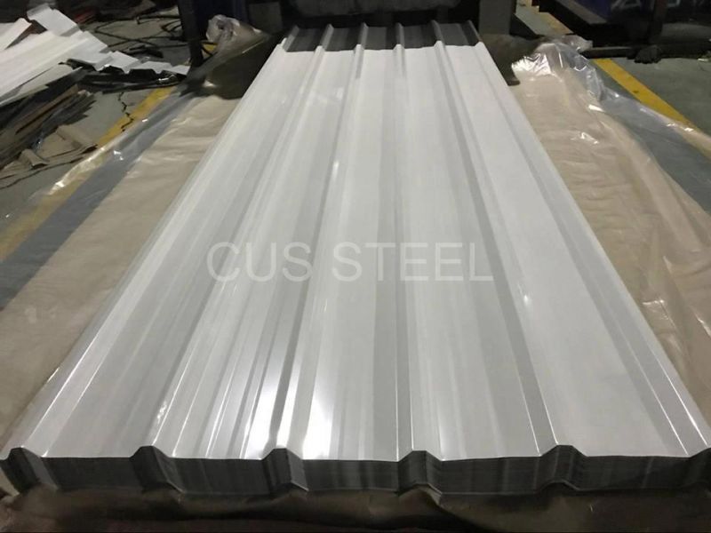 Polyester Paint Coat Trapezoidal Box Profile Sheeting/Inverted Box Rib