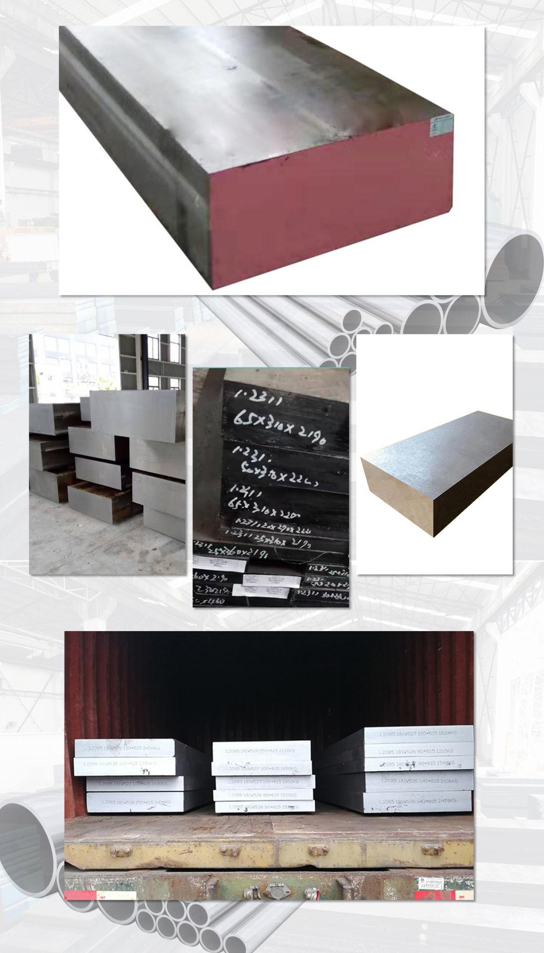 Flat Bar Steel 1.2714 Milling Black Surface Steel 1.2714ESR Tooling Steel Bar Mold Base Steel Bar
