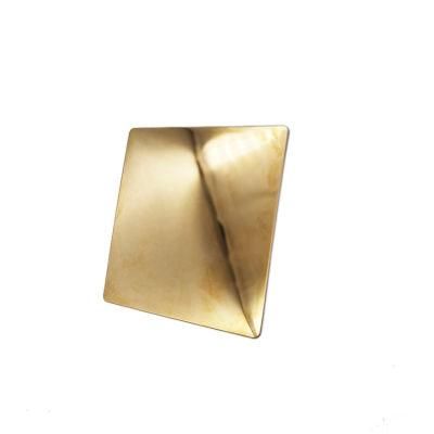 Taiyuda2 Group 500 mm Gold Diamond Color Coating 2b/Ba Vibration Decoration 4X8 Inox Austenitic Stainless Steel Sheets