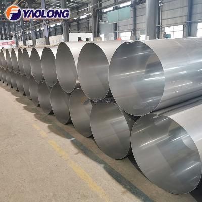 DN350 Diameter Sch40 Sch40s 6 Meter SS304L Tube