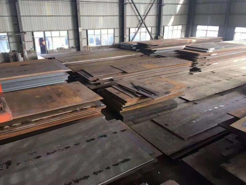 En10025 Standard Hot Rolled S275jr S355jr S355j0 Ss400 Steel Plate Cutting to Circle