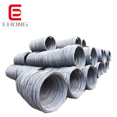 Raw Material of Nail Making 5.5mm 6.5mm 8mm 10mm SAE1006 SAE1008 Steel Wire Rod Iron Coil Price