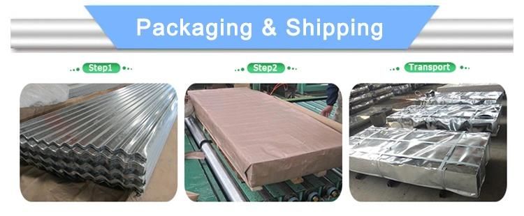 Dx51d SGCC PPGI PPGL Coated Steel Plate Prepainted Galvanized Roofing Sheet for Building Material