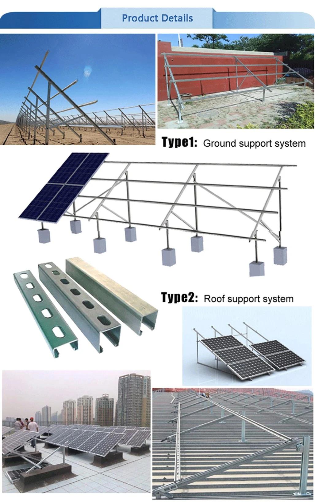 Slotted Galvanized Steel Beam Sizes U Channel