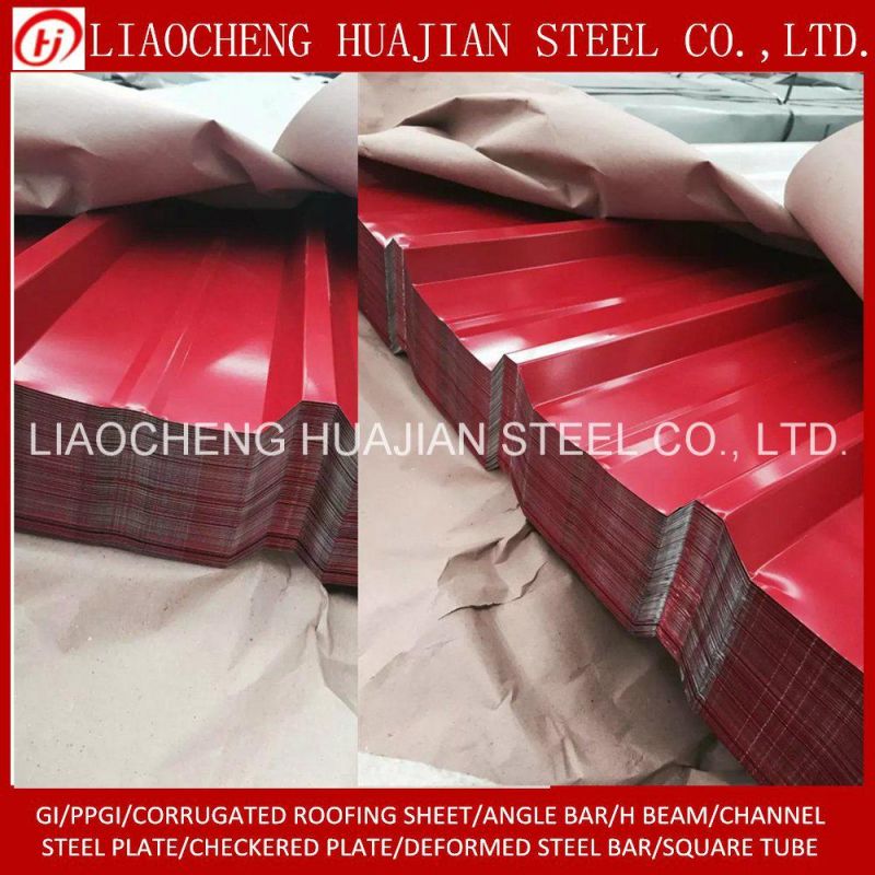 Prepainted Corrugated Galvanized Steel Sheet for Roofing Sheet