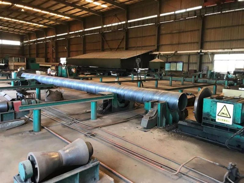 1.66mm-20mm Thick Steel Tube SSAW 609 mm Carbon Steel Pipe Helical Seam Spiral Welded Steel Pipe