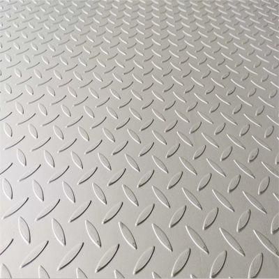 430 409 Checkered Stainless Steel Sheet Embossed Sheet Building Material