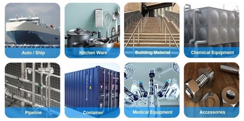 ASTM 310S 201 430 409 441 Food Grade, Sanitary, Exhaust, Water, Gas Stainless Steel Round Pipe