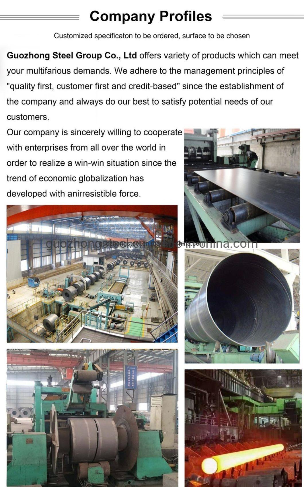 Guozhong Q235B ASTM A283m Cold Rolled Gi Carbon Alloy Steel Pipe/Tube for Sale