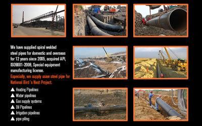 Anti-Corrosion Spiral Steel Fluid Pipe