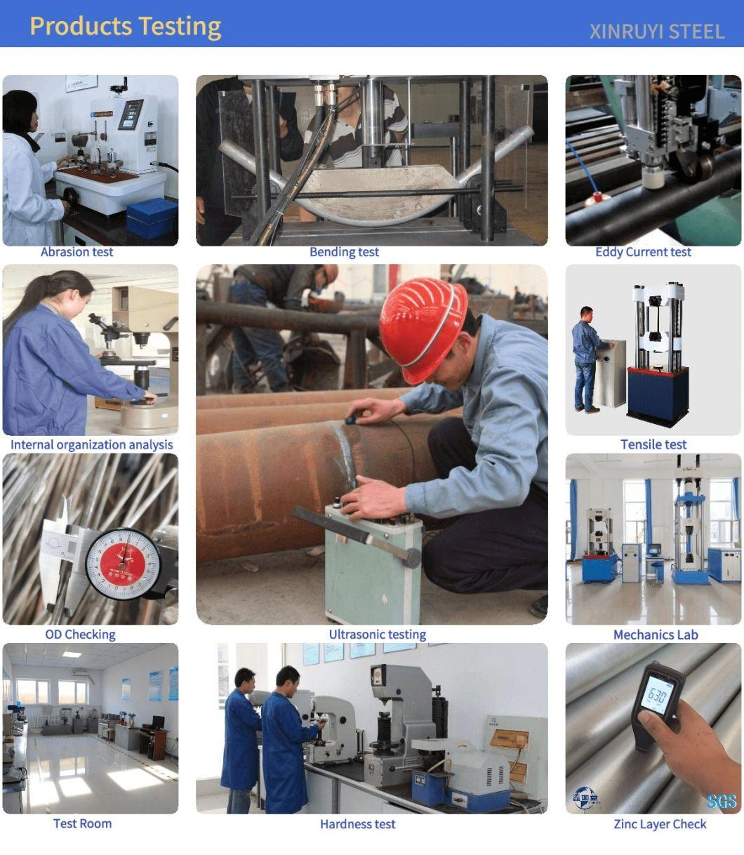 AISI SAE 4130 4140 4145 4145h 4340 42CrMo Forged Machined Turned Alloy API 7 Steel Drill Pipe Stem Rod Hollow Solid Bar Q+T Quenched Normalized and Tempered