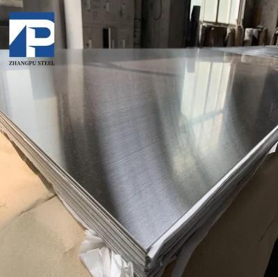 SUS201 202 304 304L 316L 321 Oil Mill Hairline Finished No. 4 Brushed Stainless Steel Sheet