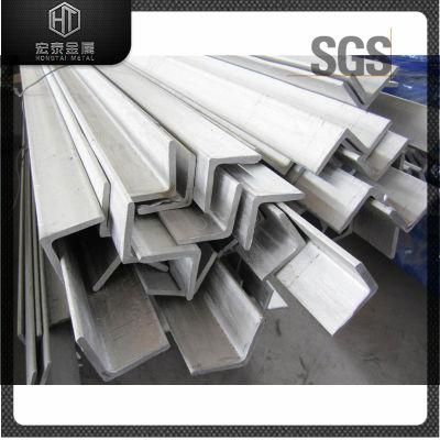 Rolled Building Material 201 301 321 310S 316L 304 304L Stainless Steel Angle Bar in Stock