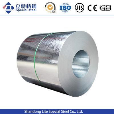 Hot Dipped Pure Zinc Coated Steel Dx51d Dx52D Gi Coil Galvanized Steel Coil