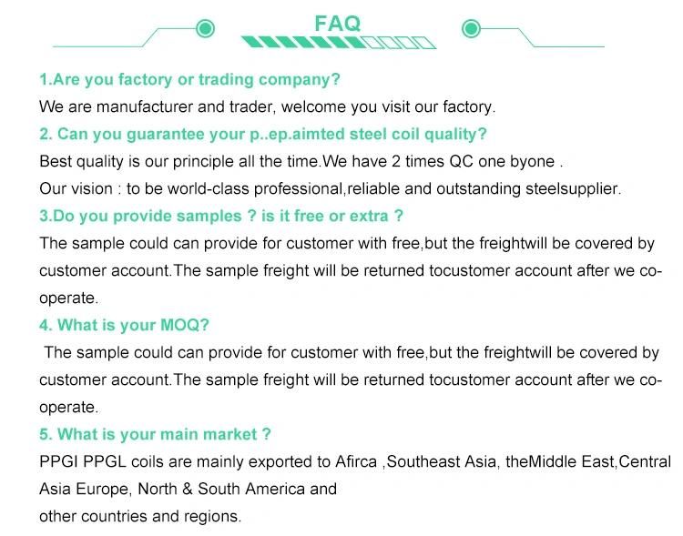 SGCC Dx51d Color Paint Zinc Coated Galvanized Metal Roll PPGI for Building Materials