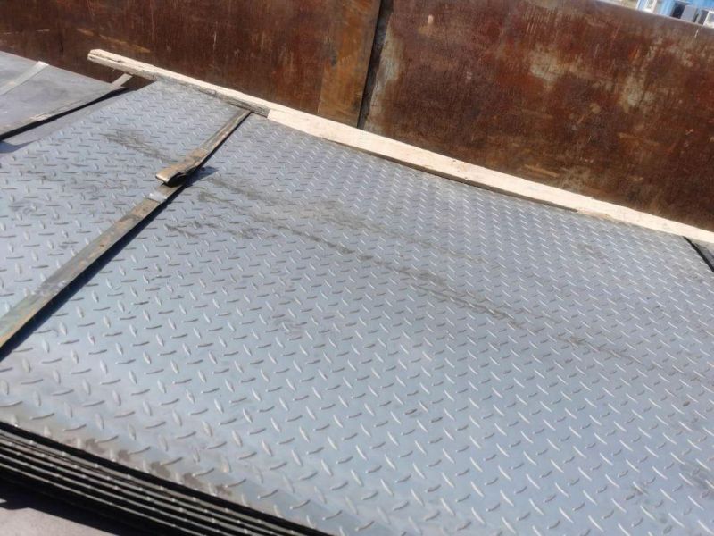 Riffled Steel Plate /Sheet Checkered Steel Plate (Q235/A36/SS400)