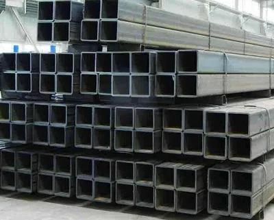 China Supplier Square Carbon Tube Gi Square Pipe Black Annealed Iron Square Rectangular Tube