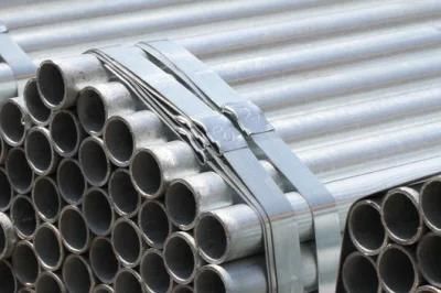 Ss400 Hot DIP Galvanized Welded ERW Steel Pipe