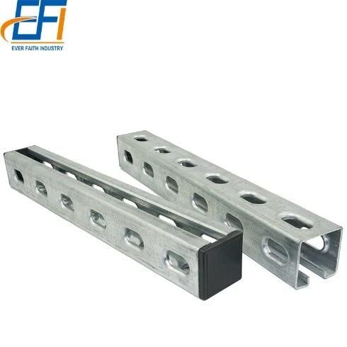 Slotted Galvanized Steel Beam Sizes U Channel