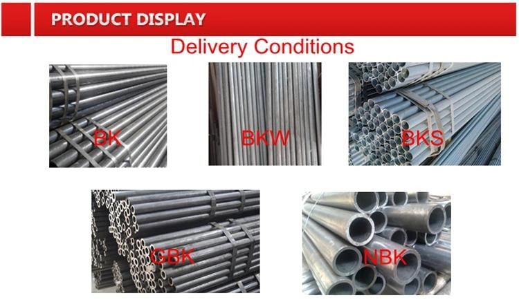 En10297-1 E235, E275, E315, E355 Seamless Steel Mechanical Pipe