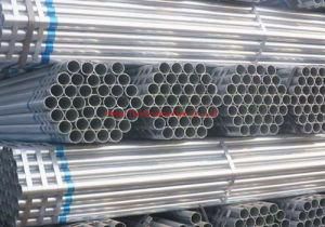 Wt 1.8mm 2.0mm Gp Tube with 6meter Length BS1387 Zinc Coating Steel Pipe Galvanized Round Tubular Iron Hollow Section