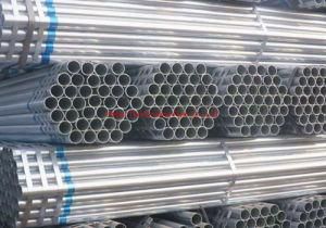 Wt 1.8mm 2.0mm Gp Tube with 6meter Length BS1387 Zinc Coating Steel Pipe Galvanized Round Tubular Iron Hollow Section