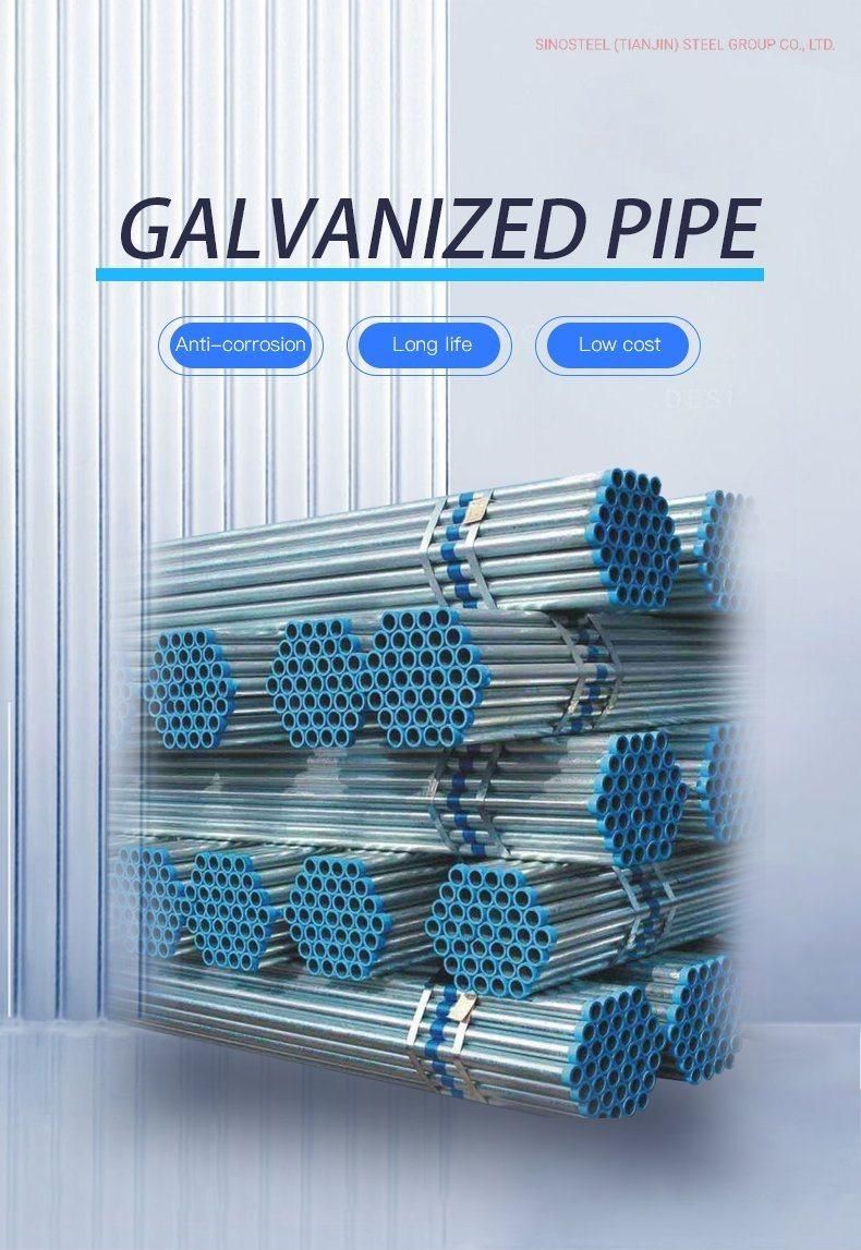 BS1387 Gavanized /Pre Galvanized/Hot Dipped/ Galvanized Steel Pipe