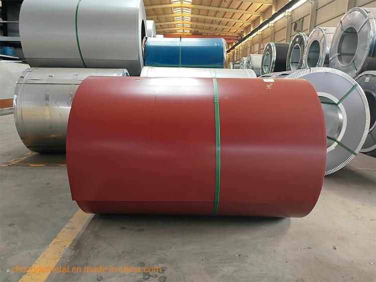 ASTM High Quality 0.6mm Ral 5016 Prepainted Gi Color Coat Steel Coil PPGI Galvanized Steel Price Per Kg Cheap Sales