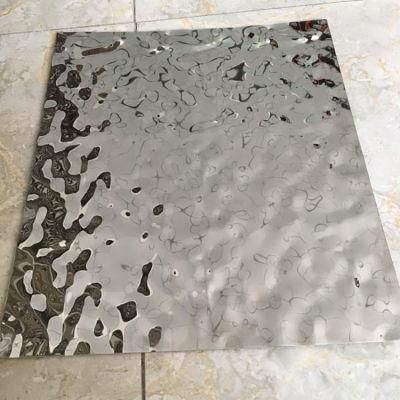 ANSI 202 201 Water Ripple Steel Plate