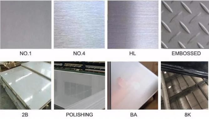6mm 8mm Hot Rolled 2520 904L 310 321 304 Stainless Steel Plate