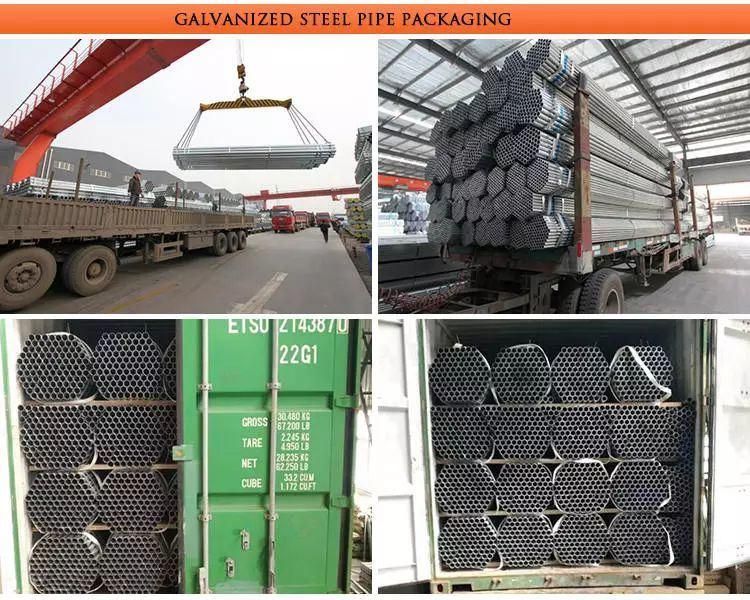Cheap! Cheap! Galvanised Pipes ASTM A36 A210-C 1.0033 Hollow Section Steel Pipe Welded Gi Hot DIP Galvanized Steel Square Pipe