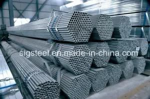 Zinc Coating 40-180GSM Hot Rolled Carbon Steel Galvanized Round Steel Pipe