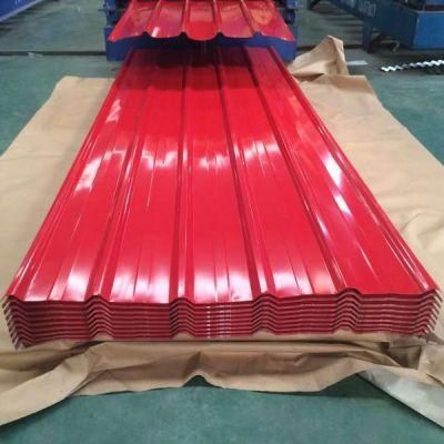 PPGI Construction Material Galvanized Color Coated Corrugated Board Color Coated Board