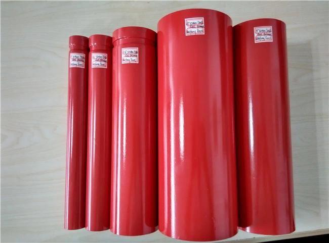 Sch10 Sch40 Red Paint UL FM Fire Sprinkler Steel Pipe