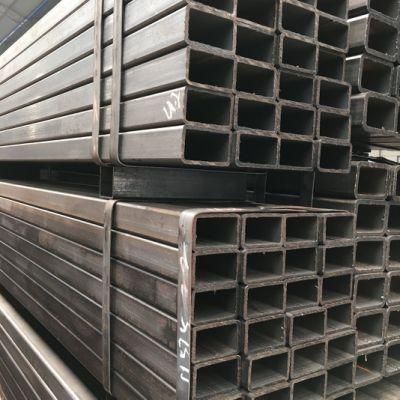 Black Square and Rectangular Hollow Section Tube for Construction in China