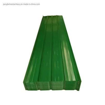 DC51D Materials Color Coated Corrugated Steel Roofing Sheets