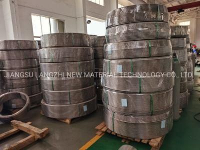 Titanium Commercially Pure Titanium Alloy Round Welding Coil Pipe and Tube