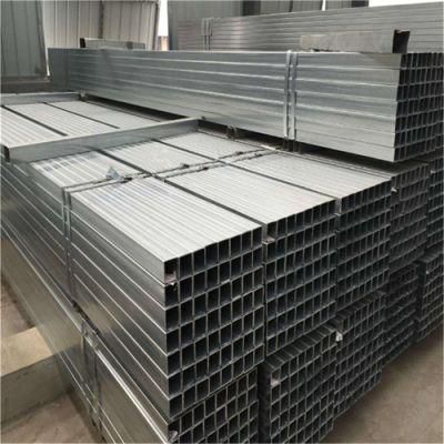 China Supplier Square Round Galvanized Steel Pipe Tube