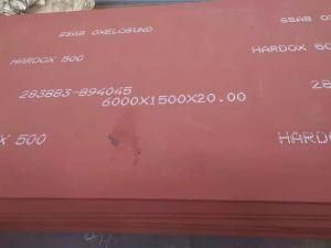 400 450 500 Tuf 550 600 Hardox Hardox Extreme Plate, Wear Plate From Ssab for Abrasion Resistant Steel Plate