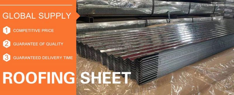 High Quality Galvanized Corrugated Steel Metal Roofing Sheet