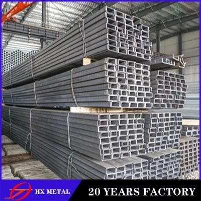 Tianjin Wholesale Best Price Galvanized Steel U Type Channel
