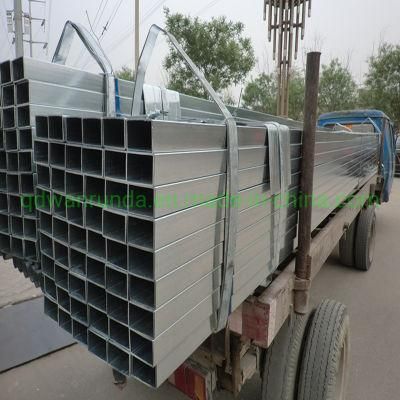 80X80mm Galvanized Steel Pipe for Automotive