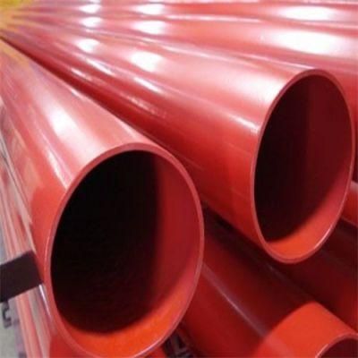 UL/FM ASTM A795 Sch10 Red Painted Fire Protection Sprinkler Steel Pipes