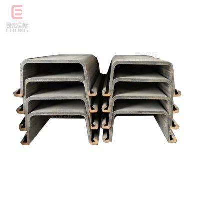 Q235 Q355 Sy295 Sy390 Cold Forming Hot Rolled Steel Sheet Pile Z Sheet Pile