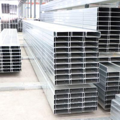 A36 Metal Iron Steel Channel Galvanized C Purlin Galvanized C Channel